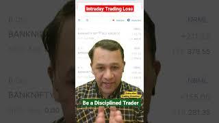 Intraday Trading Loss | Option Buying Loss Adjustment | Trading Psychology