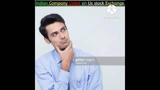 Indian Company Listed on US Stock exchange /