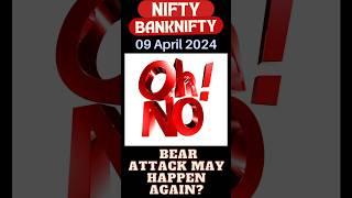 Nifty and BankNifty Prediction for Tuesday | 9 April 2024 |#shorts #niftytomorrow #niftyprediction