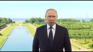 Владимир Путин выступил на Петербургском международном Юридическом форуме