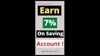 How To Get High Return On Saving Bank Account ? Auto Sweep Facility Explained !!