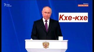 Майже як Брежнєв, Путін виступ з найдовшою промовою: війну підтримують ВСІ!