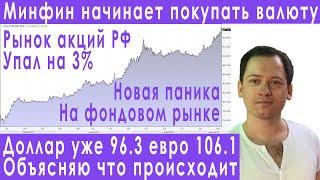Обвал рубля и рынка акций девальвация причины прогноз курса доллара евро рубля валюты на август 2023