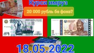 Курси рубли 18 05 2022#долар_евро_рубль_сомони_валюта#Асори имруза  рубль 18.05.2022#Авябилет