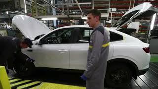 Production of a coupe-crossover  Производство купе-кроссовера Renault Arkana إنتاج كوبيه كروس أوفر