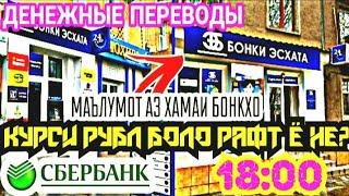 Курби асъор имруз 07 июн Курс валют в Таджикистане на сегодня , 07 июн курс долара.рубл сом