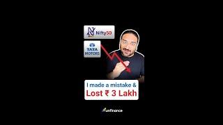 I lost 3 LAKHS because of this mistake! (stock market edition)