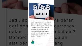 Apa Itu Cryptocurrency Wallet?  #cryptocurrency #crypto #blockchain