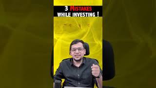 3 Mistakes in Stock Markets... AVOID NOW !!!