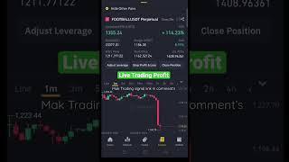 Live Scalping | 100% profit in just 15 minutes Trading | Binance Futures Trading #shorts