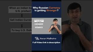 Why Russian Currency is getting Stronger? #currency #usa #russia #indianeconomy #doller