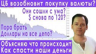 ЦБ возобновит покупку валюты? Курс рубля сегодня. Прогноз курса доллара евро рубля валюты на июнь