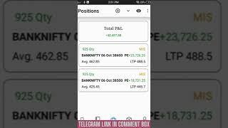 55,000+ Profit Book In Banknifty | Option Treading ||Banknifty/Nifty-50 #optiontrading #shorts
