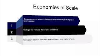 Бизнес английский. Экономия на масштабах. (Business English. Economies of scale)